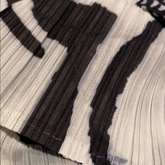 Women pleated colorblock dress NWOT - Picture 7 of 8